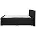 Letto Boxspring In Tessuto Nero 140 X 200 Cm Admiral - Foto miniatura 25