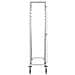 Carrello Da Cucina Per 16 Vassoi 65,5x48,5x165cm Acciaio Inox - Foto miniatura 4