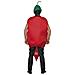 Costume Peperoncino Rosso Adulto - Taglia: M - Foto miniatura 2