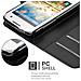Custodia Compatibile Con Wiko Cink Plus In Nero Carbone - Coperchio Protettiva Con Chiusura Magnetica, Funzione Stand E Tasca Per Le Carte - Foto miniatura 8