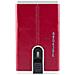 Portafoglio Uomo Blue Square Rfid Compact Wallet Per Banconote E Ca Rosso Pp4891b2r / r - Foto miniatura 1