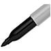 Fine Evidenziatore 24 Pezzo[ i] Nero Punta Sottile (Fine Point Permanent Marker Black Pk24)  - Foto miniatura 3