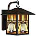 Lampada Da Parete Per Esterni, 1x60w / e27 Inglenook Qz / inglenook2 / m - Foto miniatura 1
