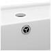 Lavabo Troppopieno Quadrato Bianco Opaco 41x41cm Ceramica - Foto miniatura 3