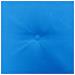 Cuscini Per Sedie Da Giardino 4 Pz Blu 50x50x4 Cm Tessuto - Foto miniatura 2