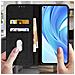 Custodia Per Oppo Find A74 Con Portacarte E Funzione Supporto Nera - Foto miniatura 3