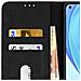 Custodia Per Oppo Find A74 Con Portacarte E Funzione Supporto Nera - Foto miniatura 5