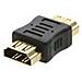 HDMI (F / F) HDMI HDMI Nero cavo di interfaccia e adattatore - Foto miniatura 1