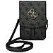 Pochette Per Smartphone, Tracolla Portatessere Stampa Guess 4 G E Logo, Grigia - Foto miniatura 1