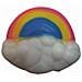 Squishy Ragazze Arcobaleno 6 X 5 Cm Polimero - Foto miniatura 1