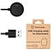 Basetta Caricabatterie Originale Usb Per Realme Watch Black - Foto miniatura 1