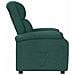 Poltrona Reclinabile Verde Scuro In Tessuto - Foto miniatura 6