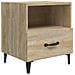 Comodini 2 Pz Rovere Sonoma In Legno Multistrato - Foto miniatura 2