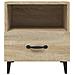 Comodini 2 Pz Rovere Sonoma In Legno Multistrato - Foto miniatura 3