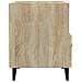 Comodini 2 Pz Rovere Sonoma In Legno Multistrato - Foto miniatura 4