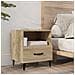 Comodini 2 Pz Rovere Sonoma In Legno Multistrato - Foto miniatura 6