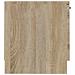 Mobile Per Tv Rovere Sonoma 140x35x40cm Legno Multistrato - Foto miniatura 4