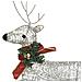 Renne Di Natale 2 Pz Oro 40 Led - Foto miniatura 2