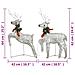 Renne Di Natale 2 Pz Oro 40 Led - Foto miniatura 3
