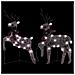 Renne Di Natale 2 Pz Oro 40 Led - Foto miniatura 6