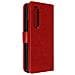 Cover Per Samsung Z Fold4, Portacarte E Chiusura Linguetta Magnetica Rossa - Foto miniatura 2