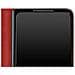 Cover Per Samsung Z Fold4, Portacarte E Chiusura Linguetta Magnetica Rossa - Foto miniatura 3