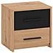 Caddie - Comodino Due Cassetti Moderno Minimal In Legno - Foto miniatura 1