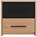 Caddie - Comodino Due Cassetti Moderno Minimal In Legno - Foto miniatura 2