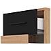Caddie - Comodino Due Cassetti Moderno Minimal In Legno - Foto miniatura 4