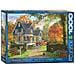 The Blue Country House Di Dominic Davison Puzzle Da 1000 Pezzi - Foto miniatura 1