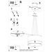 Lampadario Otto 60 Bianco Sl. 0787 - Minimalista Lampadari Bianco 115x60x60 Cm - Foto miniatura 5