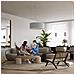 Lampadario Otto 60 Bianco Sl. 0787 - Minimalista Lampadari Bianco 115x60x60 Cm - Foto miniatura 6