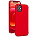 Cover Per Iphone 12/12 Pro Rigida In Silicone Soft Touch, Rosso - Foto miniatura 2
