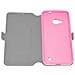 Custodia Book Orizzontale Flip Case Interno In Silicone Case Microsoft Lumia 550 Pink - Foto miniatura 3