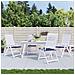 Cuscini Per Pallet 4 Pz Blu Marino 40x40x3 Cm In Tessuto Oxford - Foto miniatura 1