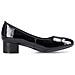 Black Elegant Closed Formal Scarpe Eleganti Pelle Scarpe Donna Nero Eu 36, 49260-04 - Foto miniatura 3