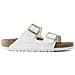 Arizona Bs Slippers Ciabatte Pelle Scarpe Uomo Bianco Eu 42, 1005294 - Foto miniatura 1