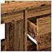 Mobile Sottolavabo Legno Antico 65x33x60 Cm In Truciolato - Foto miniatura 4