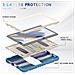 Custodia Resistente Per Ipad 6/air2 9.7"" Con Supporto, Blu – Protezione E Stile! - Foto miniatura 2
