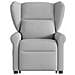 Poltrona Alzapersona Massaggi Elettrica Grigio Nuvola Tessuto - Foto miniatura 4