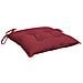 Cuscini Per Pallet 4 Pz Rosso Vino 50x50x7 Cm Tessuto Oxford - Foto miniatura 4
