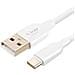 Cavo Di Carica E Trasferimento Usb A Usb-c 3a 36w Veloce 1,2 M, Bianco - Foto miniatura 5