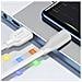 Cavo Di Carica E Trasferimento Usb A Usb-c 3a 36w Veloce 1,2 M, Bianco - Foto miniatura 8