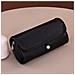 Borsa Trucco Pieghevole Multifunzionale - Pochette Organizer Cosmetici Professionale Black - Foto miniatura 2