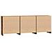 Sideboards 3 pcs Legno vecchio 70 x 41 x 75 cm - Foto miniatura 9