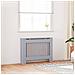 Copertura per radiatori 2 pcs Grigio 112 x 19 x 81.5 cm - Foto miniatura 2
