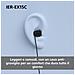 IER-EX15C Auricolare Cablato In-ear Musica e Chiamate USB tipo-C Nero - Foto miniatura 9