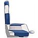 Set Sedile da Barca Pieghevole 2pz con Schienale Alto - Foto miniatura 6