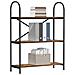 Libreria Rovere fumo 80 x 30 x 109 cm Legno multistrato - Foto miniatura 3