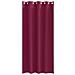 Tende con tende 2 pcs Rosso Vino 260x140cm Poliestere - Foto miniatura 4